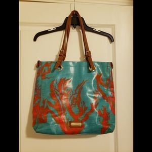 Sakroots Coral Tote